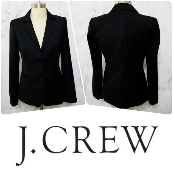 J. Crew Jackets & Blazers - J. Crew | Black Campbell Blazer in Italian Wool